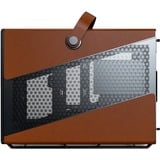 Montech Heritage 30 Pro boîtier mini tower Noir/Marron | 2x USB-A | 1x USB-C | Window