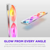NZXT F420 RGB ventilateurs de boîtier Blanc, 3 pièces, 420 x 140 x 25 mm, PWM