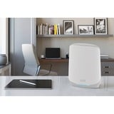 Netgear ORBI RBK763s Tri-band Mesh WiFi 6, Routeur maillé Blanc, 1x ORBI-routeur (RBR760) + 2x ORBI-satellite (RBS760)