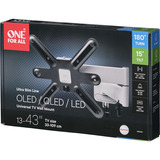 One for all Support mural TV ultra fin 43" WM 6254 Gris