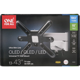 One for all Support mural TV ultra fin 43" WM 6254 Gris