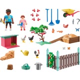 PLAYMOBIL myLife - Petit élevage de poules dans le jardin de la tiny house, Jouets de construction 71510
