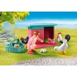 PLAYMOBIL myLife - Petit élevage de poules dans le jardin de la tiny house, Jouets de construction 71510
