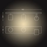 Philips Hue Spot triple White Ambiance Runner, Lumière LED Blanc