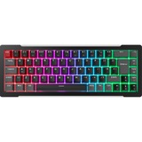 RAIJINTEK MGA-68, clavier gaming Noir, Layout DE, Hejin Magnetic Yellow