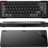 RAIJINTEK clavier gaming Noir, Layout DE, Hejin Magnetic Yellow