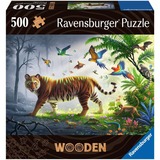 Ravensburger Puzzle en bois Tigre dans la jungle 