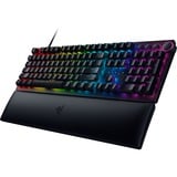 Razer RZ03-03931000-R3G1 clavier USB QWERTZ Allemand Noir, clavier gaming Noir, Layout DE, Razer Clicky Optical (Purple), Taille réelle (100 %), USB, Clavier mécanique, QWERTZ, LED RGB, Noir