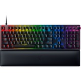 Razer RZ03-03931000-R3G1 clavier USB QWERTZ Allemand Noir, clavier gaming Noir, Layout DE, Razer Clicky Optical (Purple), Taille réelle (100 %), USB, Clavier mécanique, QWERTZ, LED RGB, Noir