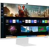SAMSUNG LS32BM801UU 81,3 cm (32") 3840 x 2160 pixels 4K Ultra HD Blanc, Moniteur LED Blanc, 81,3 cm (32"), 3840 x 2160 pixels, 4K Ultra HD, 4 ms, Blanc