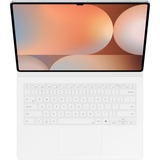 Samsung EF-DX925 QWERTZ Allemand Pogo Pin Blanc clavier Blanc, Layout DE (QWERTZ), 65%, QWERTZ, Allemand, Pavé tactile, Samsung, Galaxy Tab S10 Ultra, Galaxy Tab S9 Ultra, Blanc