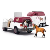 Schleich HORSE CLUB Vétérinaire mobile avec remorque, Jeu véhicule Animal, Horses, 5 an(s), Multicolore