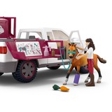 Schleich HORSE CLUB Vétérinaire mobile avec remorque, Jeu véhicule Animal, Horses, 5 an(s), Multicolore