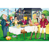 Schmidt Spiele Bibi & Tina Boîte à puzzle dans une valise en métal 