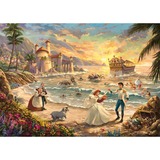 Schmidt Spiele Thomas Kinkade Studios: Disney Dreams Collection - The Little Mermaid Celebration of Love, Puzzle 