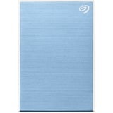 Seagate One Touch STKZ4000402 disque dur externe 4 To 2.5" Micro-USB B 2.0/3.2 Gen 1 (3.1 Gen 1) Noir Bleu clair, 4 To, 2.5", 2.0/3.2 Gen 1 (3.1 Gen 1), Noir