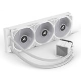 Sharkoon S100 ARGB, Watercooling Blanc