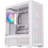 Silentware  boîtier midi tower Blanc | 2x USB-A | 1x USB-C | RGB | Window