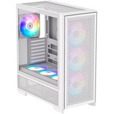 Silentware  boîtier midi tower Blanc | 2x USB-A | 1x USB-C | RGB | Window