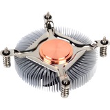 SilverStone SST-NT07-115X système de refroidissement d’ordinateur Carte SIM Refroidisseur 8 cm Noir, Métallique Refroidisseur CPU Refroidisseur, 8 cm, 1200 tr/min, 3400 tr/min, 26 dB, 48 cfm