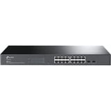 TP-Link Omada SG2218 commutateur réseau Géré L2/L2+ Gigabit Ethernet (10/100/1000) 1U Noir, Switch Noir, Géré, L2/L2+, Gigabit Ethernet (10/100/1000), Grille de montage, 1U