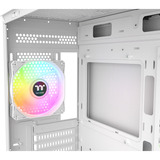 Thermaltake View 170 WS ARGB boîtier mini tower Blanc/bois | 2x USB-A | RGB | Verre Trempé