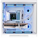 Thermaltake  boîtier midi tower Blanc | 2x USB-A | 1x USB-C | RGB | Window