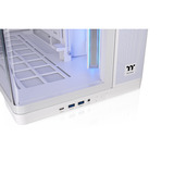Thermaltake  boîtier midi tower Blanc | 2x USB-A | 1x USB-C | RGB | Window