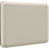 Toshiba Canvio Advance disque dur externe 4000 Go Blanc Beige, 4000 Go, 2.5", 2.0/3.2 Gen 1 (3.1 Gen 1), Blanc