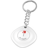 Verbatim My Finder Traceur Bluetooth - 2 pièces, Traceur de localisation Noir/Blanc, Personnel, Recherche, Noir, Blanc, Résistant à la poussière, Imperméable, Acrylonitrile-Butadiène-Styrène (ABS), Polycarbonate (PC), IP66