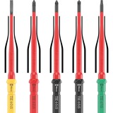 Wera Kraftform Kompakt VDE 17 extra slim 1 Tool Finder, 17 pièces, Tournevis Rouge/Jaune