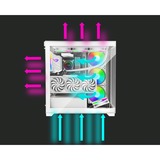 Xilence XILENT Gleam boîtier midi tower Noir | 2x USB-A | 1x USB-C | RGB | Verre Trempé