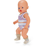 ZAPF Creation BABY born Chaussettes Mouton 2 paires 43cm, Accessoires de poupée 