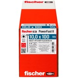 fischer PowerFast II 10,0x100 6kant TX blvz, 566377, Vis 