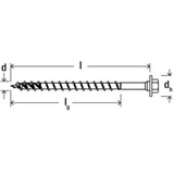 fischer PowerFast II 10,0x100 6kant TX blvz, 566377, Vis 