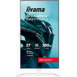 iiyama G-Master GB2771QSU-W1 Red Eagle 27" Moniteur gaming Blanc (mat), 1x DisplayPort, 2x HDMI, 2x USB-C, 2x USB-A, 200 Hz, 68,6 cm (27"), 2560 x 1440 pixels, Wide Quad HD, 2 ms, Blanc