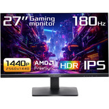 ASRock PG27QFT1B 27" Moniteur gaming Noir, 1x DisplayPort, 2x HDMI, 180 Hz