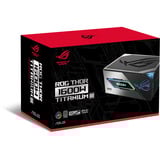 ASUS ROG -THOR-1600T3-GAMING unité d'alimentation d'énergie 20+4 pin ATX ATX Gris alimentation  modulaire 1600 watt Noir, 2x 12V-2x6, 4x PCIe, 1600 W, 100 - 240 V, Actif, 125 W, 1600 W, 125 W