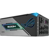 ASUS ROG -THOR-1600T3-GAMING unité d'alimentation d'énergie 20+4 pin ATX ATX Gris alimentation  modulaire 1600 watt Noir, 2x 12V-2x6, 4x PCIe, 1600 W, 100 - 240 V, Actif, 125 W, 1600 W, 125 W