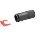 Alphacool Raccord rapide ES G1/4 IG PushIn femelle, Connecteur Noir