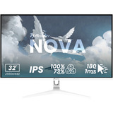 Arozzi Nova 32T2K180 31.5" Moniteur gaming Blanc, 1x DisplayPort, 2x HDMI, 180 Hz