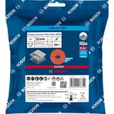 Bosch EXPERT R782 PRISMA Disque abrasif, Meule d’affûtage Disque abrasif, Plaque d'acier inoxydable (fine), Acier, 12,5 cm, Bosch, Moyeu plat, 2,22 cm
