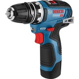 Bosch GSR 12V-35 FC PROFESSIONAL 1750 tr/min 590 g Noir, Bleu, Rouge, Perceuse/visseuse Bleu/Noir, Perceuse à poignée pistolet, Sans brosse, Noir, Bleu, Rouge, 1 cm, 1750 tr/min, 3,2 cm