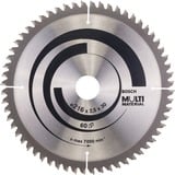 Bosch Lames de scies circulaires Multi Material, Lame de scie Aluminium, 21,6 cm, Bosch, 520 g, 1 pièce(s)