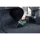 Bosch Universal Vac 18 Aspirateur-balai 2 en 1 Batterie Sec Sans sac Noir, Vert 2,5 Ah, Aspirateur à main Vert, Aspirateur-balai 2 en 1, Sans sac, Noir, Vert, Sec, Filtrage, Tapis, Sol dur