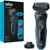 Braun Series 5 51-M1200s, Rasoir Noir/Turquoise
