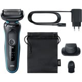 Braun Series 5 51-M1200s, Rasoir Noir/Turquoise