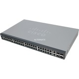 Cisco SF350-48 Géré L2/L3 Fast Ethernet (10/100) Noir, Switch Gris, Géré, L2/L3, Fast Ethernet (10/100)