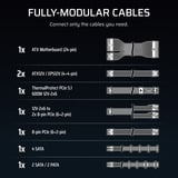 Corsair RM850e (2026) alimentation modulaire 850 watt Blanc, 1x 12V-2x6, 3x PCIe, ATX 3.1, ThermalProtect 12V-2x6