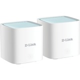 D-Link Eagle Pro AI AX1500 Bi-bande (2,4 GHz / 5 GHz) Wi-Fi 6 (802.11ax) Blanc 1 Interne, Point d’accès maillé Blanc, Interne, Énergie, Statut, 0 - 40 °C, -20 - 60 °C, 10 - 90%